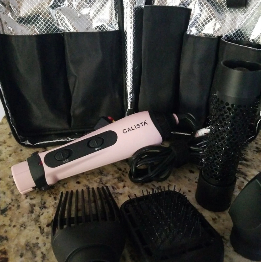 Calista styledryer airbrush with 5 attachments